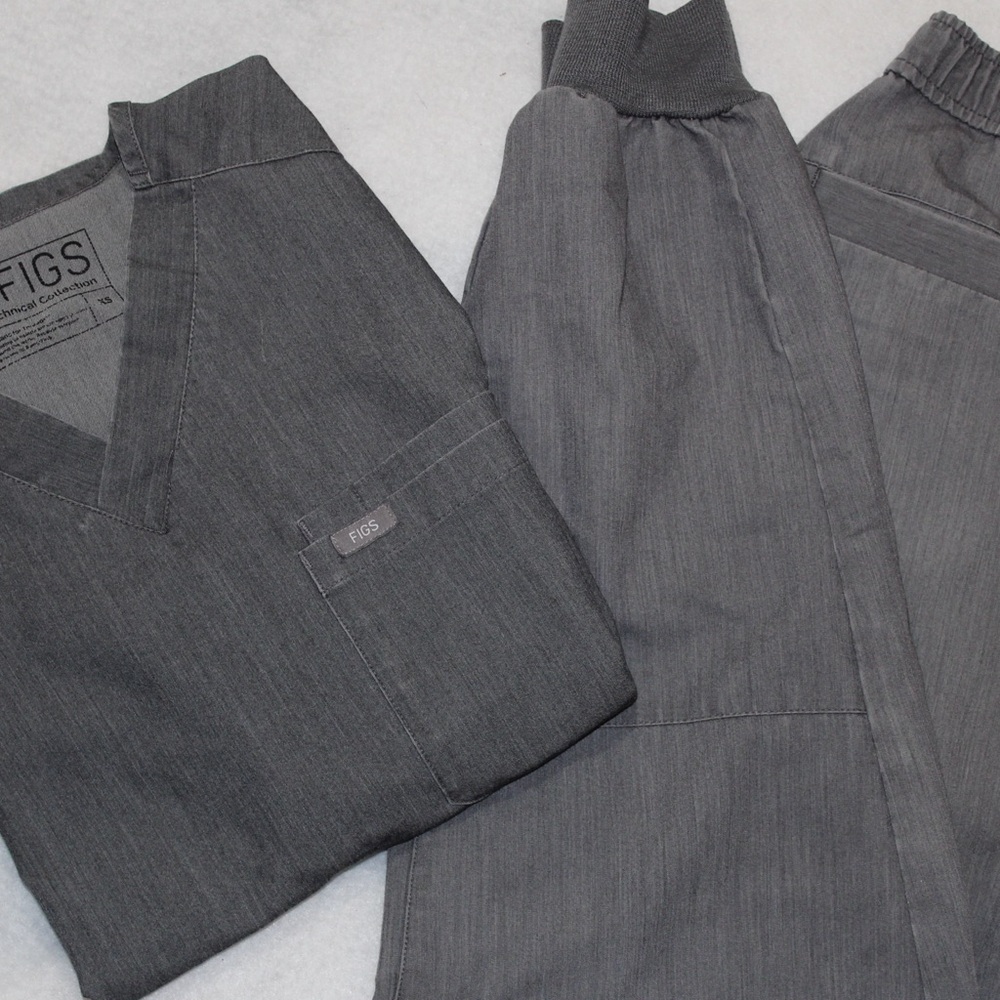 Figs Men's Charcoal Joggers